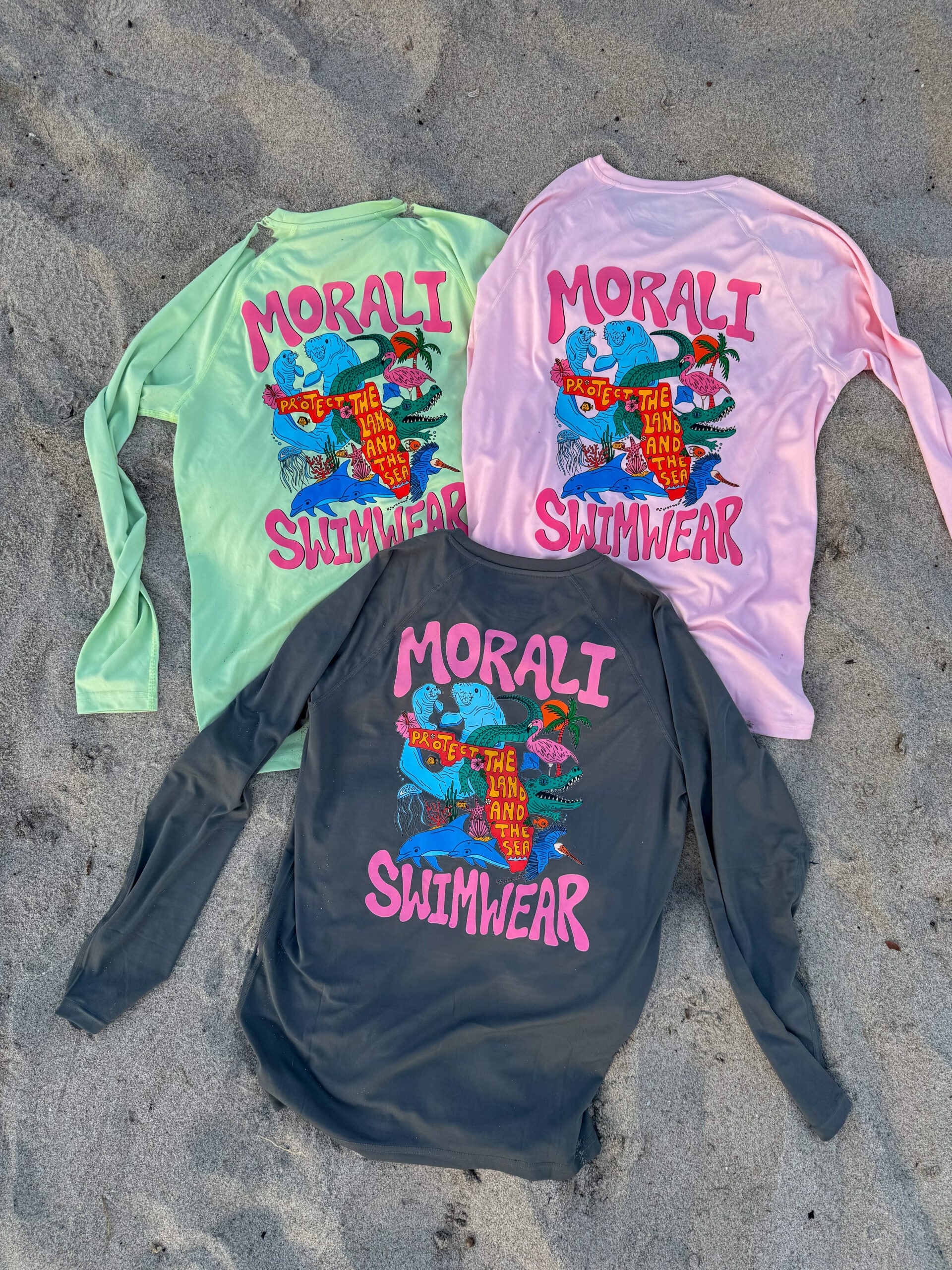 UPF 50+ Unisex Long-Sleeve Protect The Land Shirt image 0