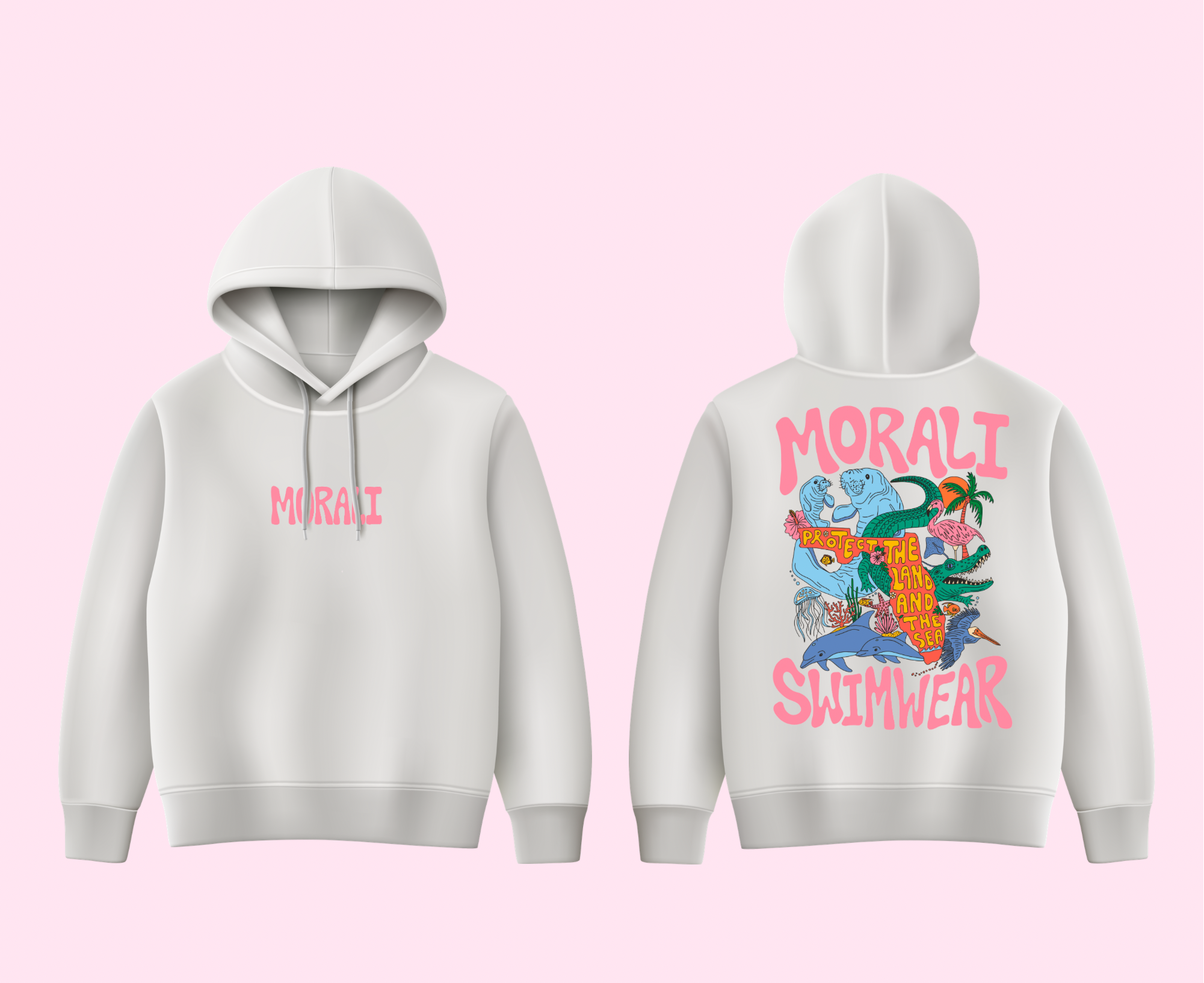 Morali Swimwear Mermaid Hoodie