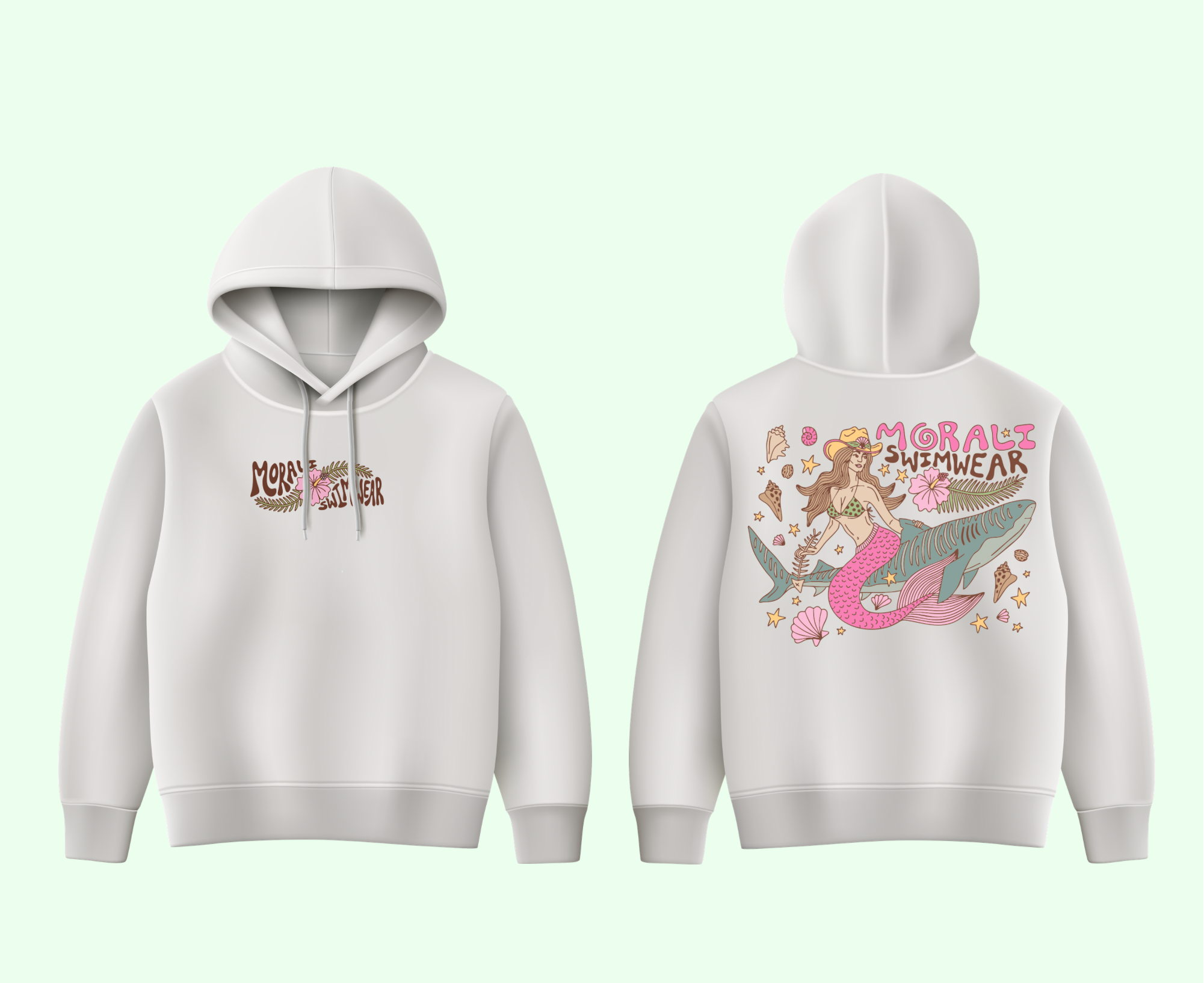 Morali Swimwear Mermaid Hoodie